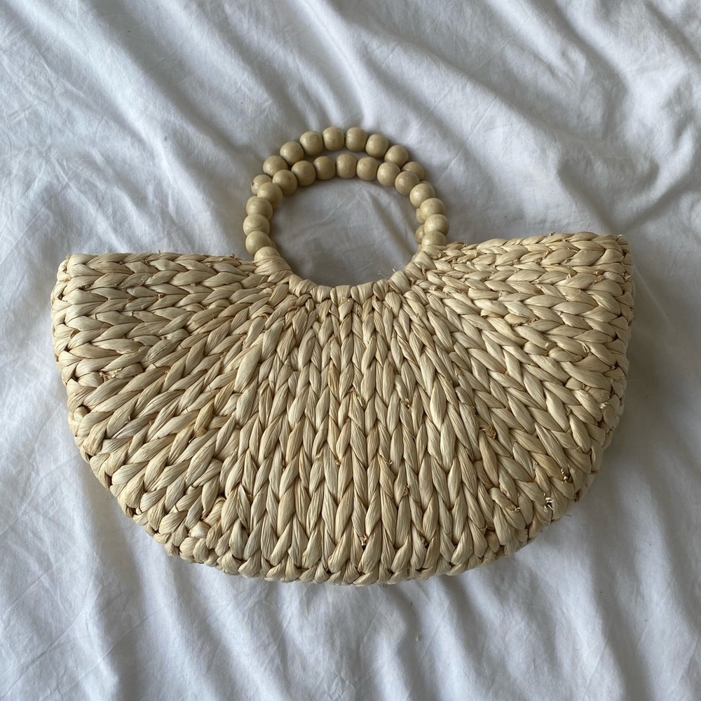 Zara straw tote bag - medium - Picture 3 of 3